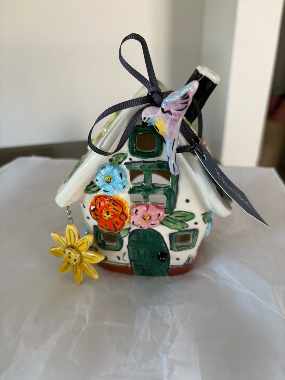 BLUE SKY CLAY WORKS WILDFLOWER  CANDLE HOUSE